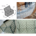 Gabion Hexagonal de malla de alambre Hot Dipped galvanizado